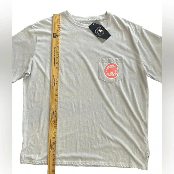 NWT Chicago Cubs Graphic T Shirt Lavender Purple Lab Puppy Women’s Size XL - Picture 2 of 8